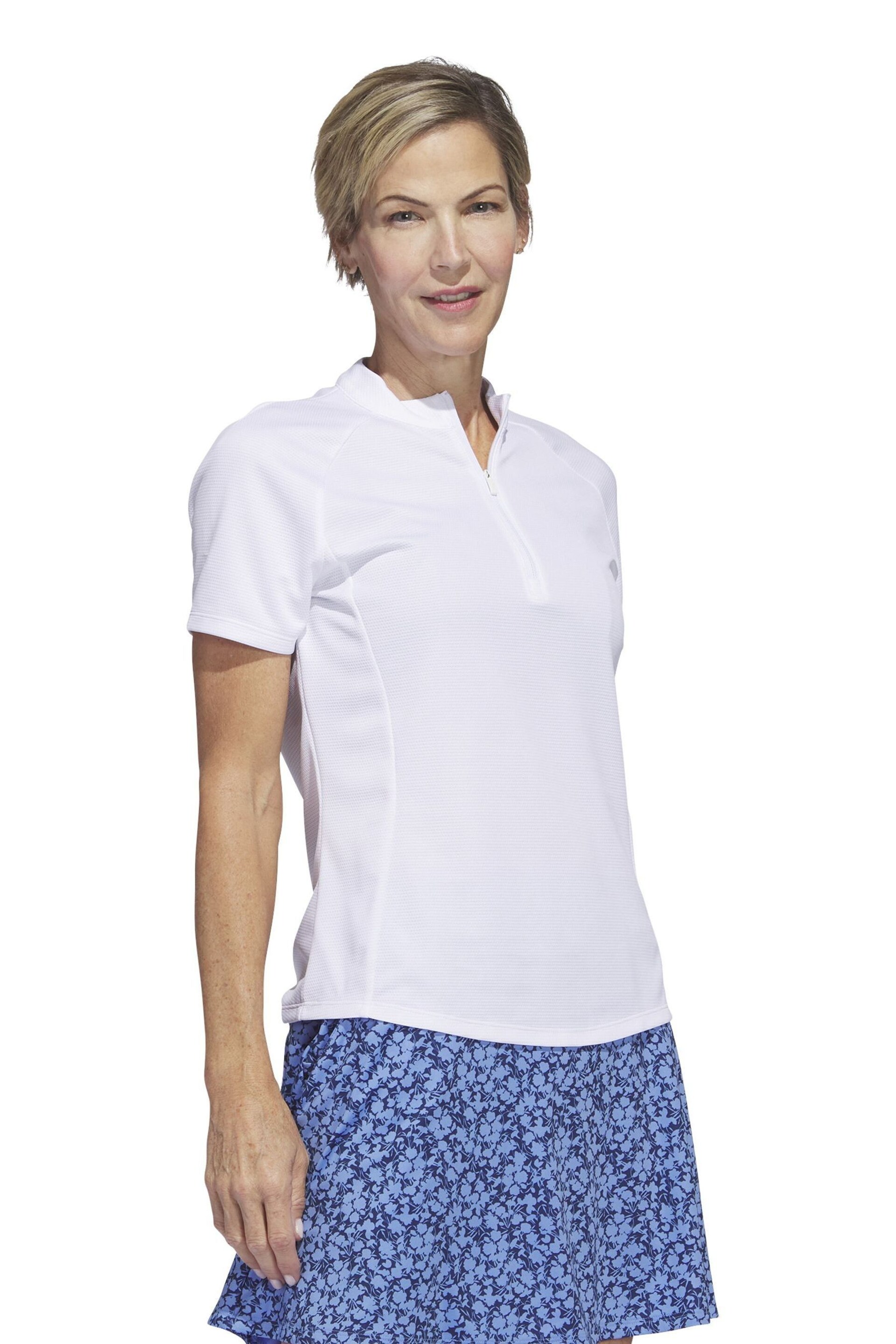 Adidas Golf Texture Polo - Image 1 of 7