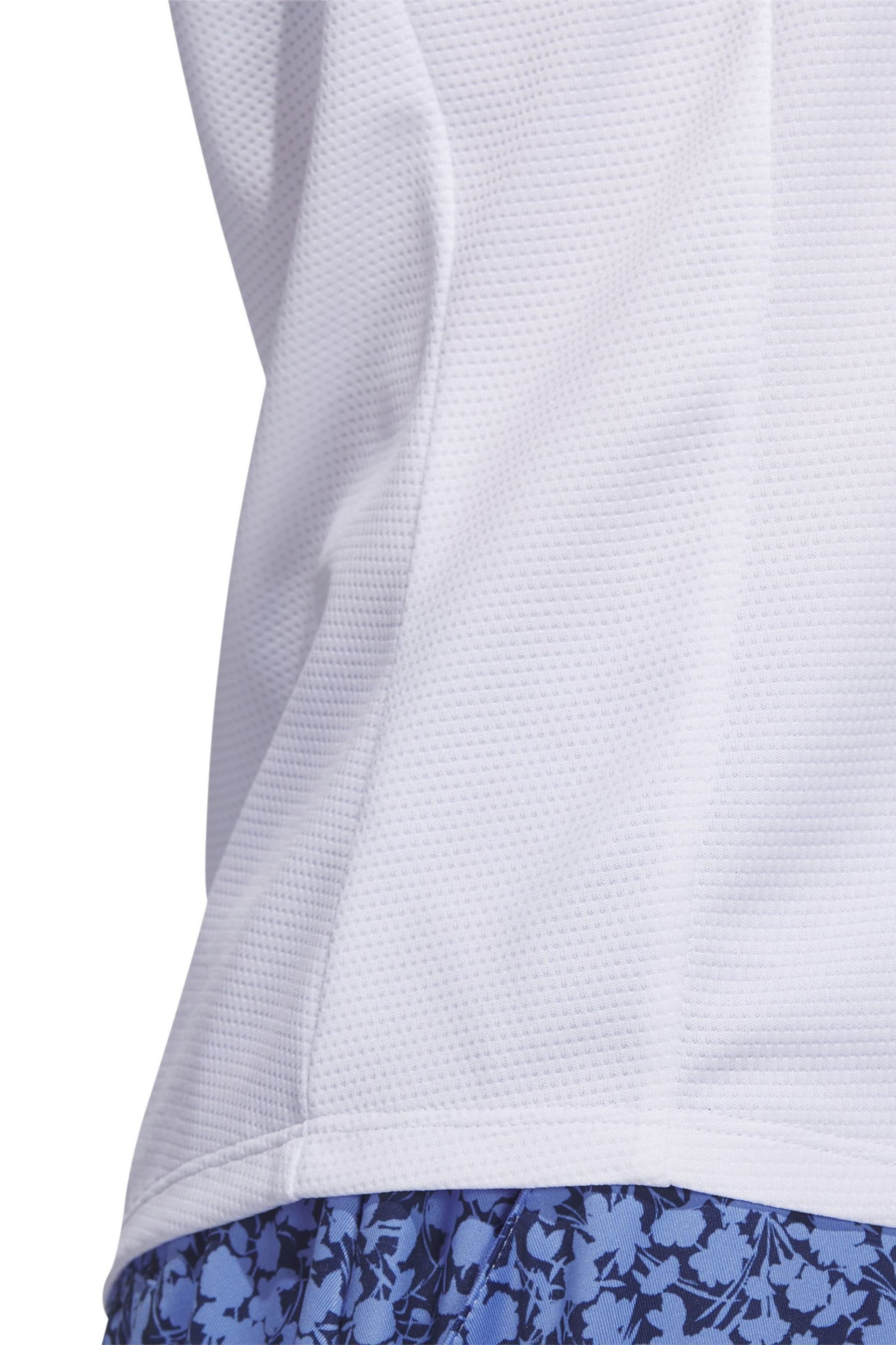 Adidas Golf Texture Polo - Image 6 of 7