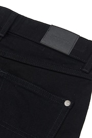 Jack Wills Straight Leg Black Denim Jeans - Image 3 of 3