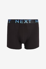 Black Ombre Waistband 4 pack A-Front Boxers - Image 5 of 7