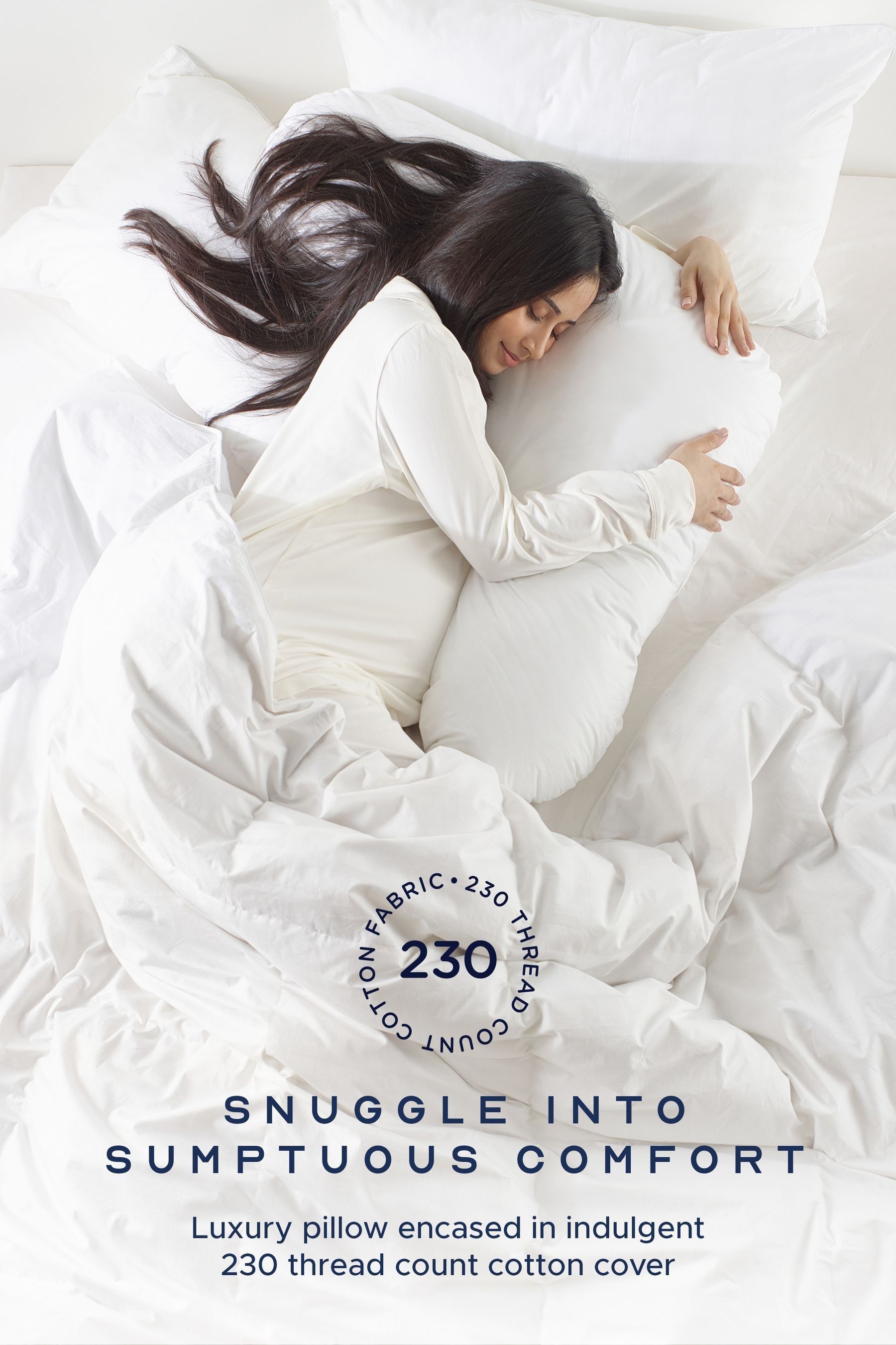 Buy Snuggledown V Shape Pregnancy 100 Cotton Pillow from the Next UK online shop