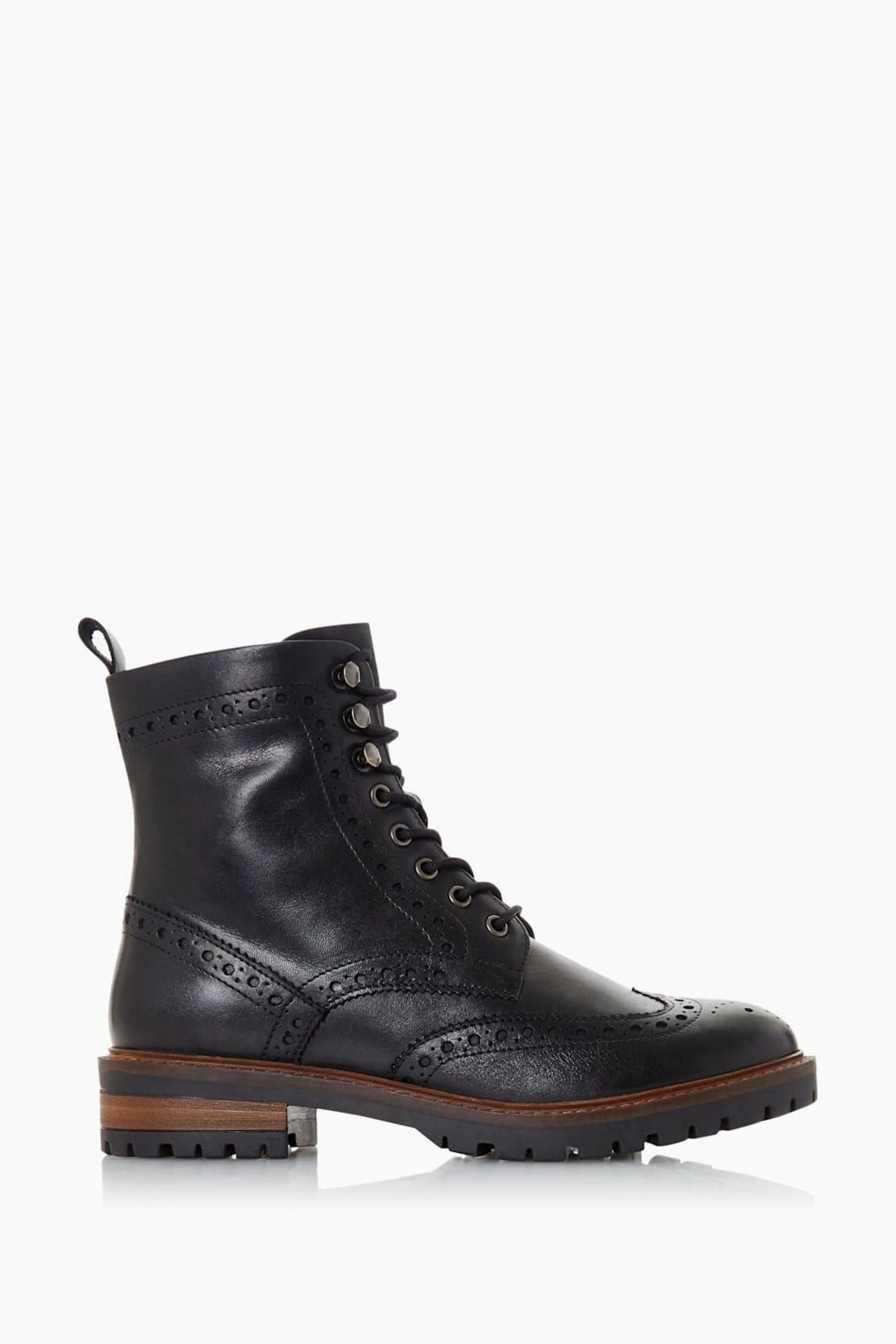 Dune lace up brogue boots discount