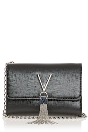 Valentino Bags Black Cross-Body Divina Tassel Bag - Image 2 of 5