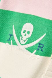 Joules Tournament Green Rugby Jersey Polo Shirt - Image 7 of 9