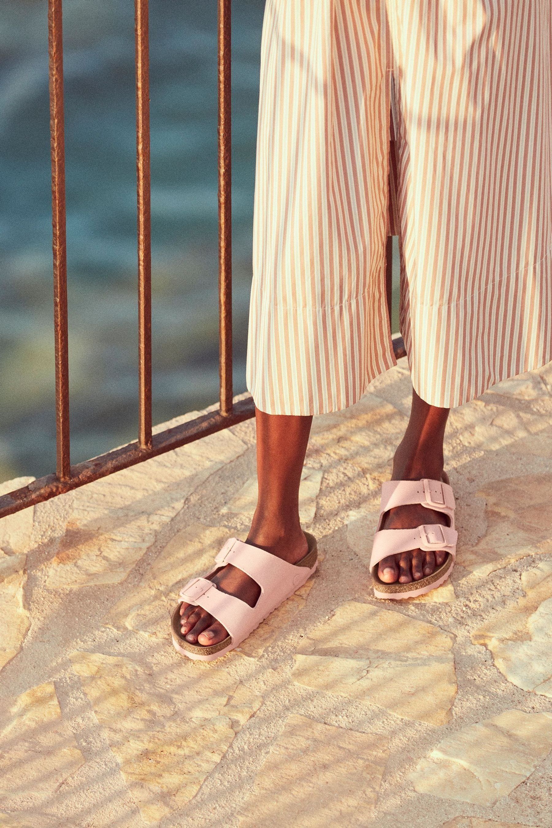 Canvas birkenstocks store