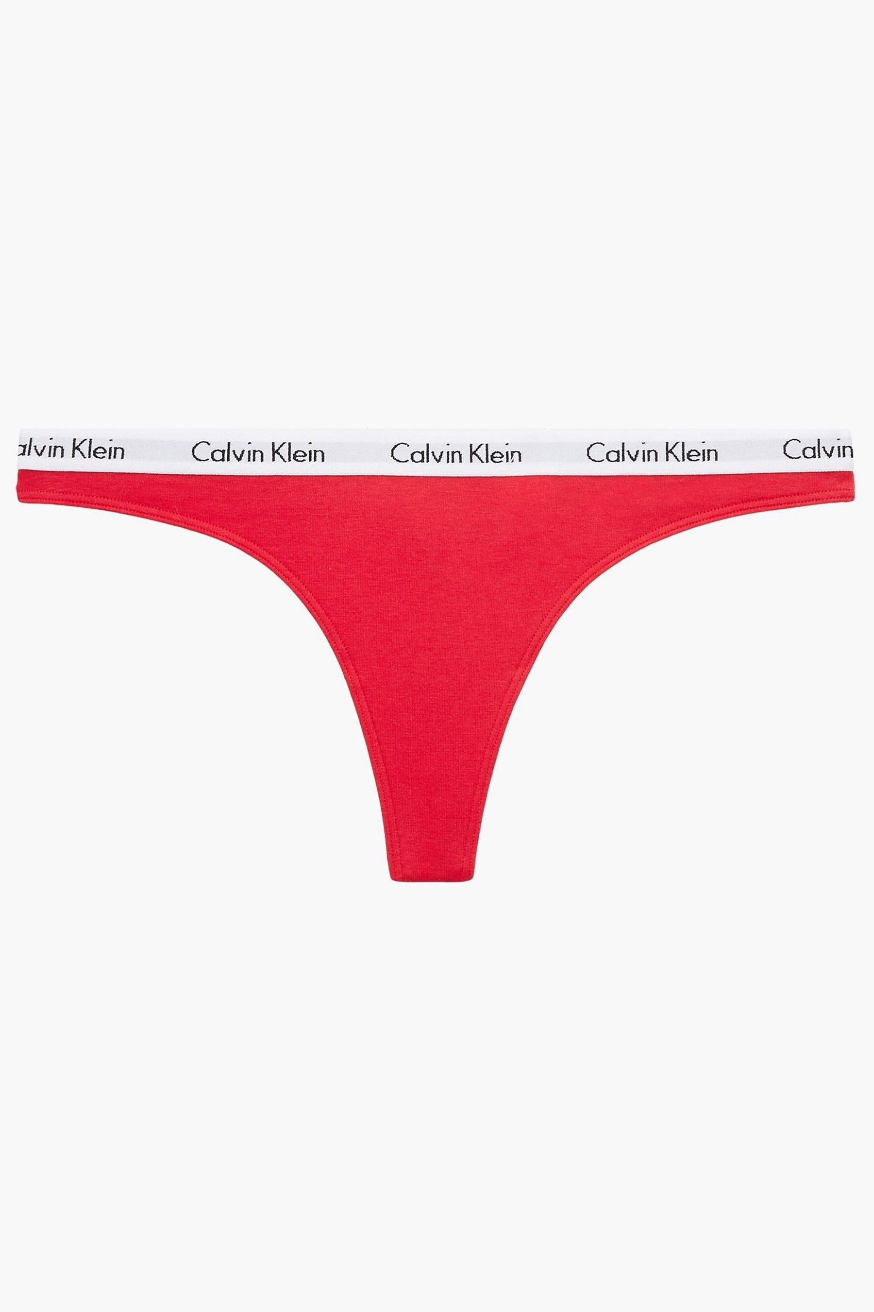 Calvin klein carousel thong red store