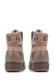 Pavers Green Lace-Up Ankle Boots - Image 3 of 6