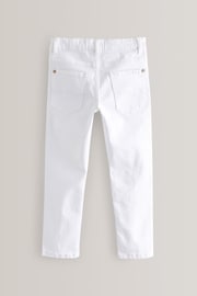 White Skinny Fit Cotton Rich Stretch Jeans (3-17yrs) - Image 2 of 2