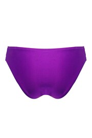 Pour Moi Purple Samoa Ring Detail Bikini Bottoms - Image 5 of 5