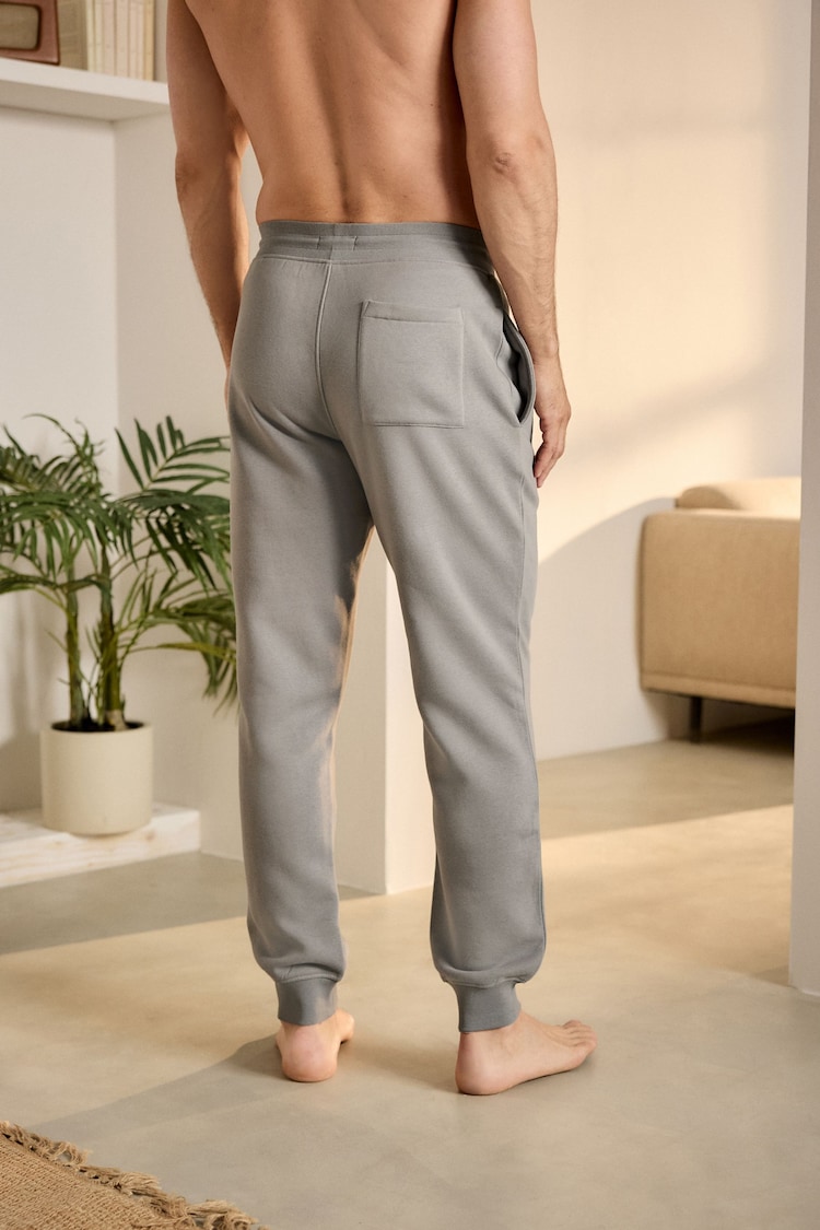 Pale Grey Cuffed Joggers - Image 3 of 10