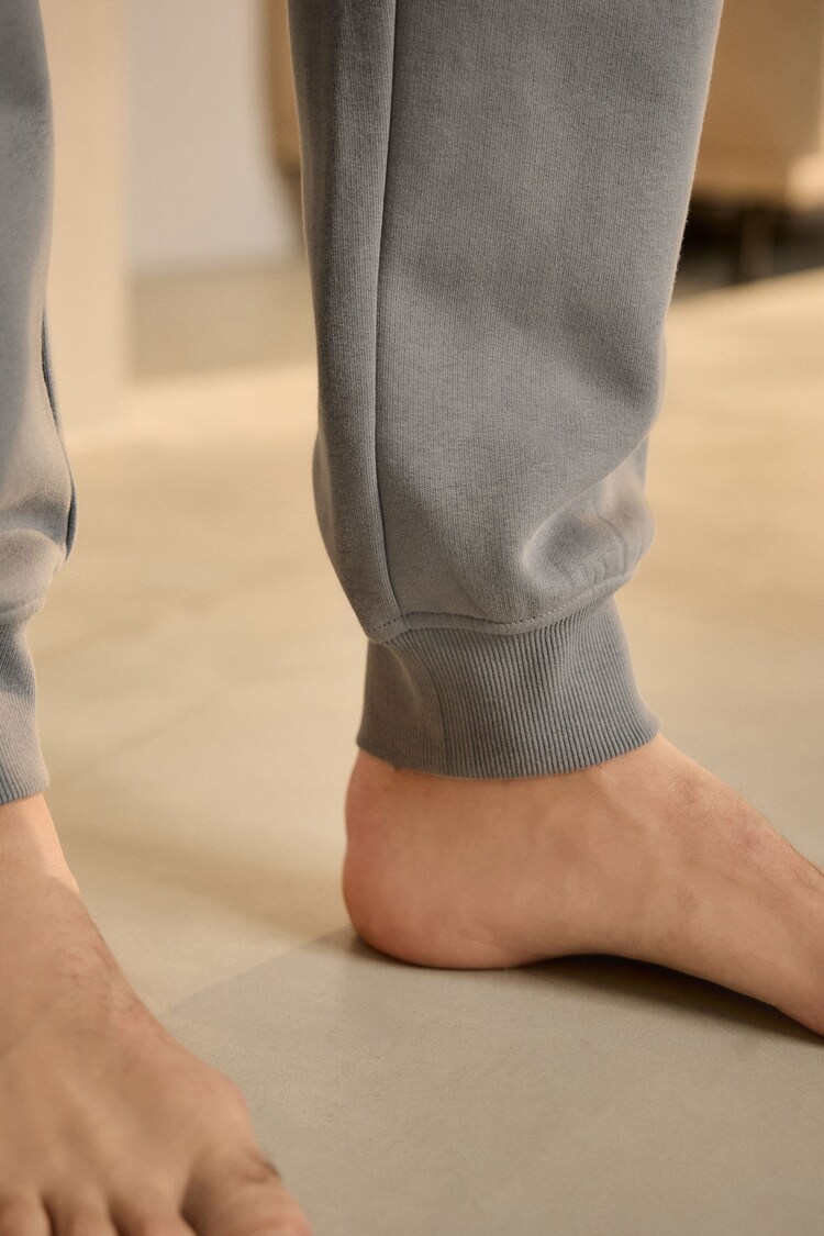 Pale Grey Cuffed Joggers - Image 6 of 10