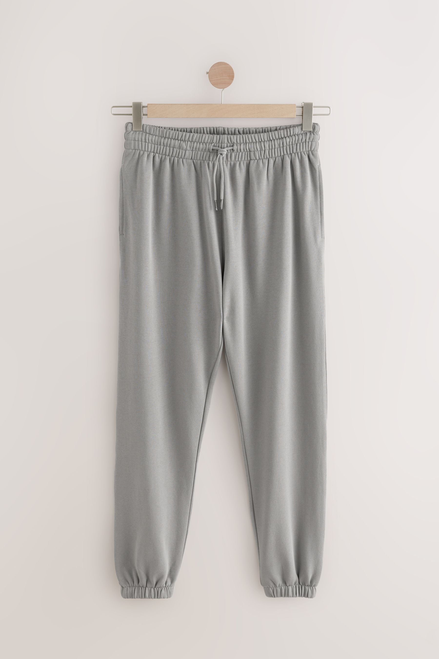 Gray cuffed joggers deals