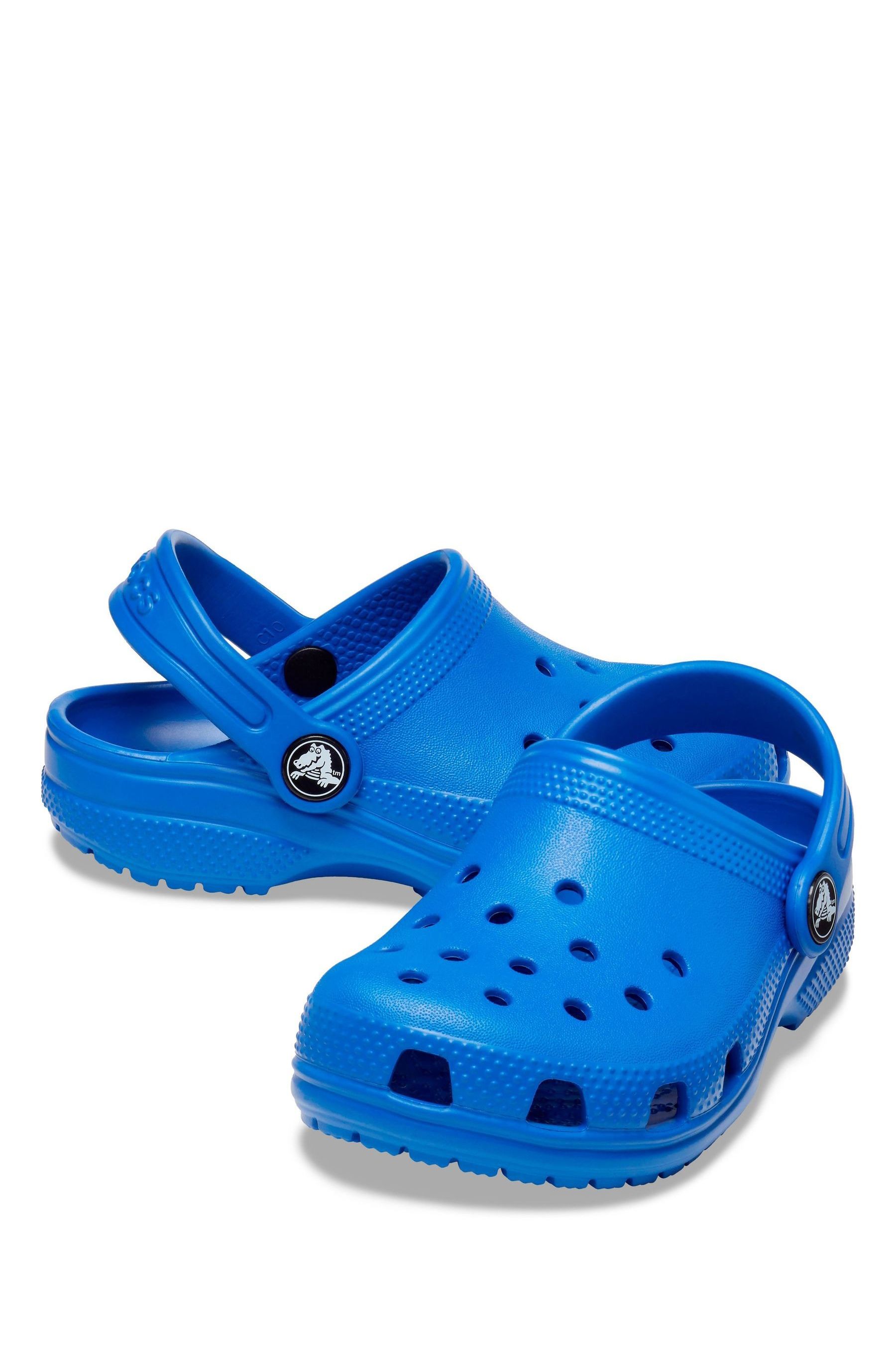 Crocs Dark Blue Classic Toddler Unisex Clogs