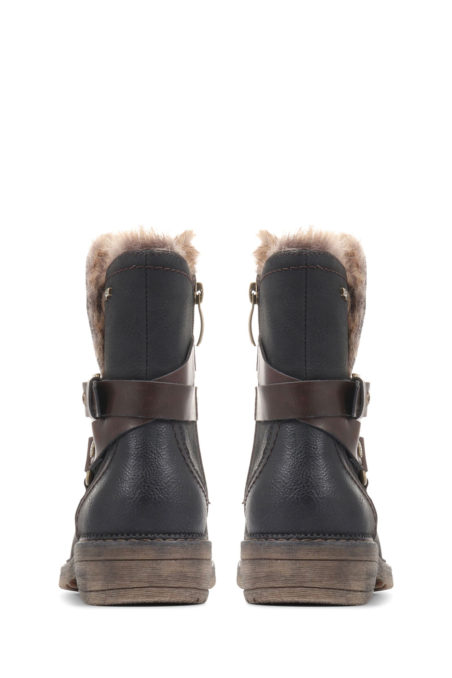 Ruban shearling biker boot sales