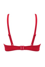 Pour Moi Red Santa Cruz Underwired Non Padded Adjustable Top - Image 5 of 5