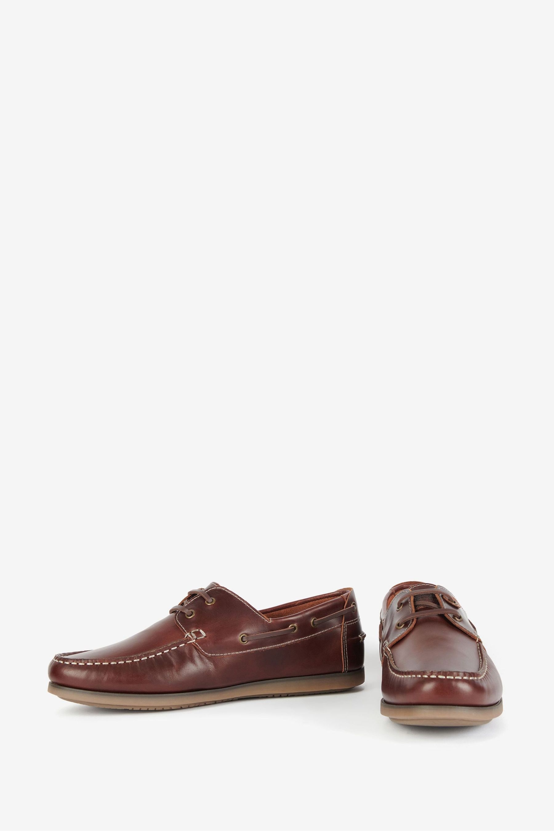 Buy Barbour Dark Brown Wake Boat Shoes from Next Malta