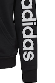 adidas Sportswear エッセンシャルズ リニア ロゴ フルジップ パーカー - Image 8 of 9