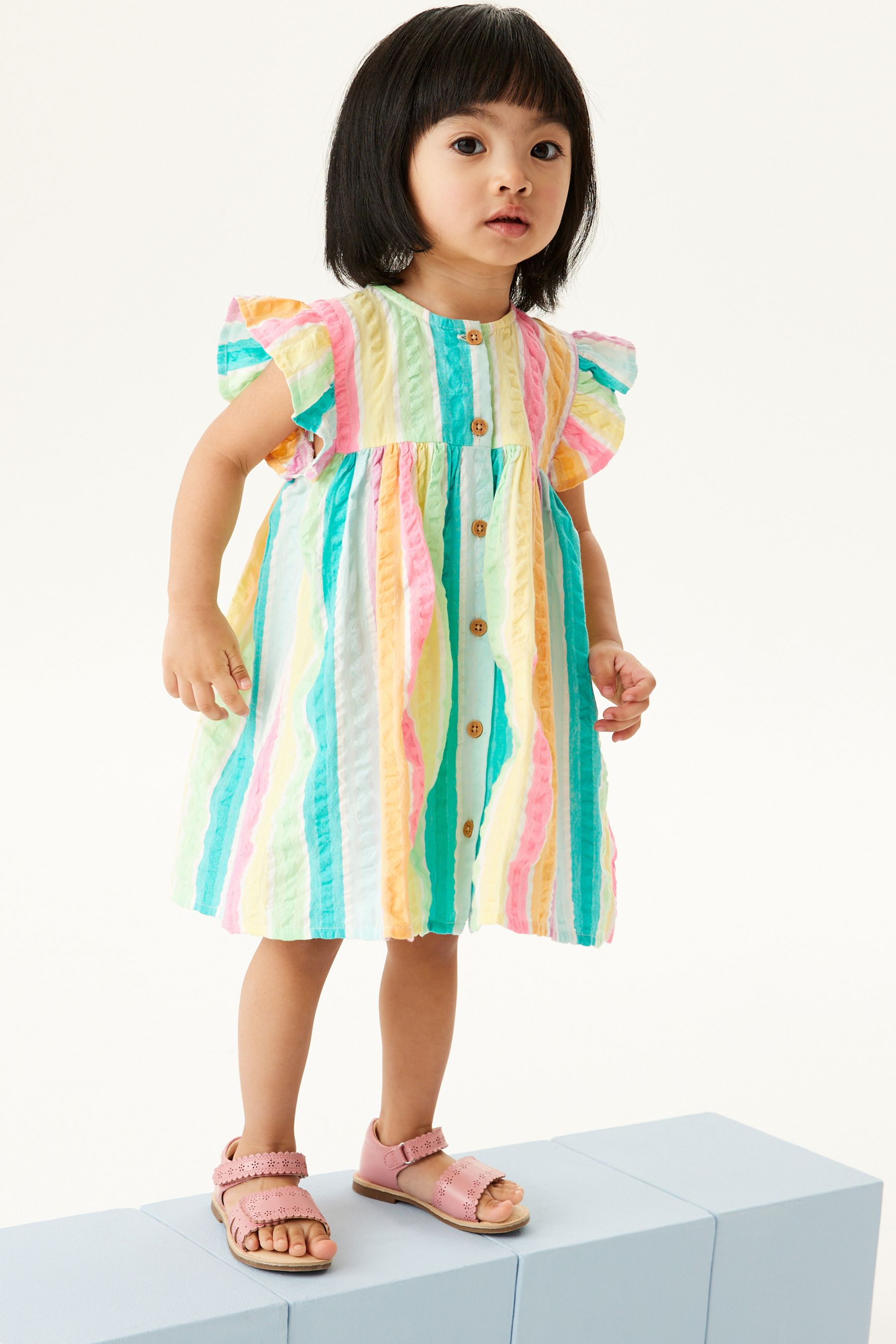 Next rainbow dress best sale