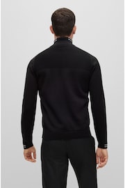 BOSS Black Zolet Quarter Zip Jumper - Image 2 of 5