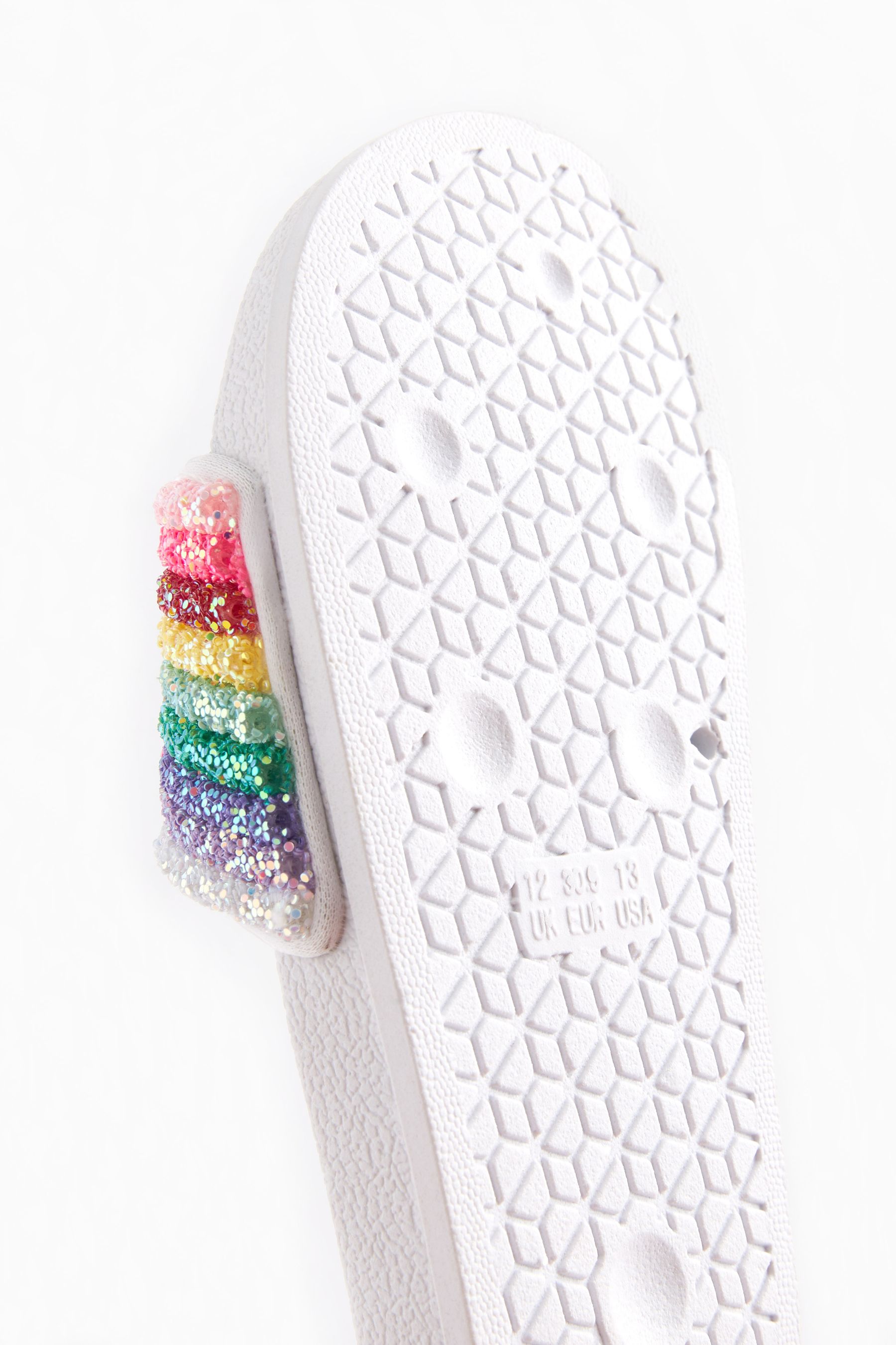 Glitter slidders top