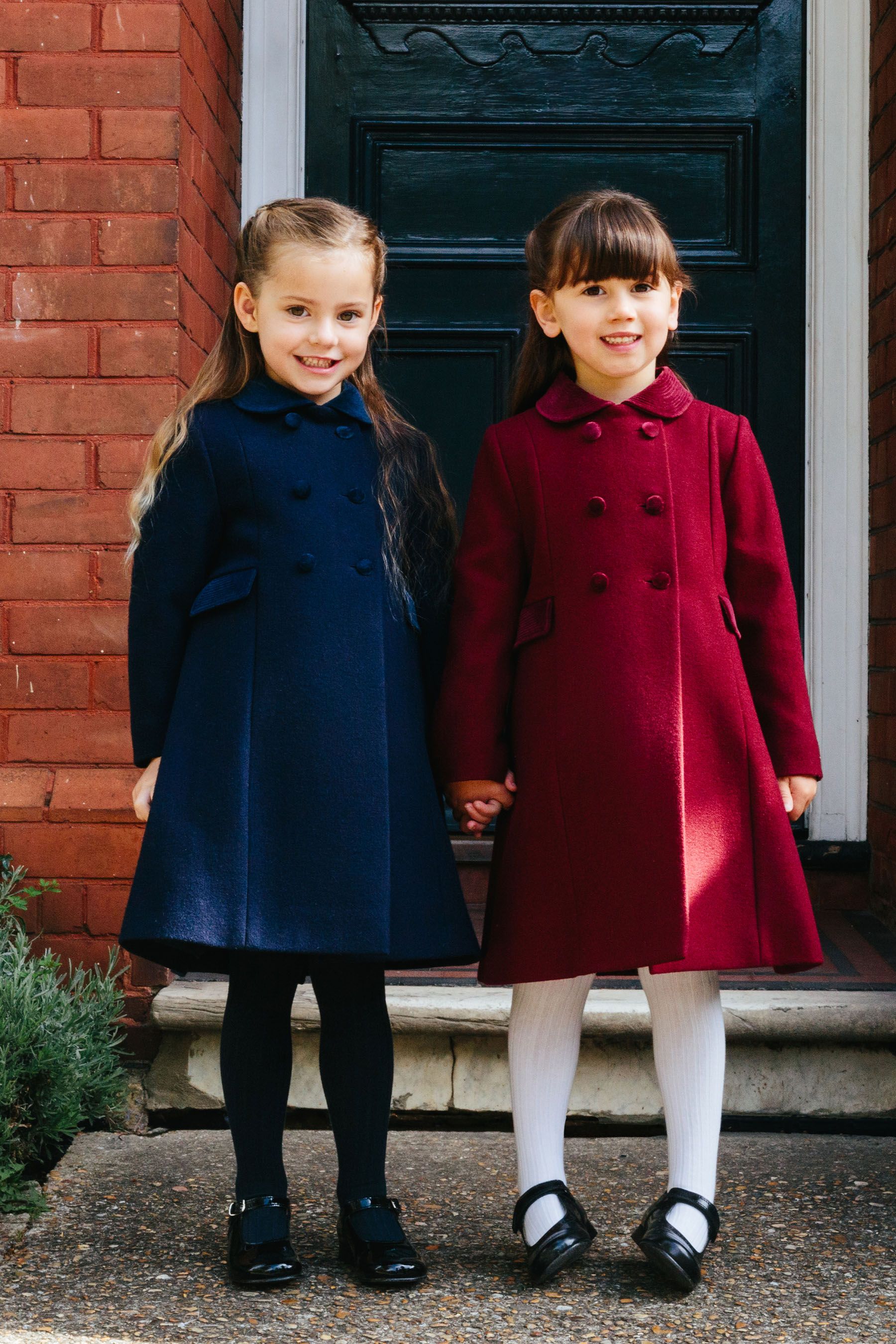 Buy Trotters London Red Burgundy Classic Wool Coat from Next Canada