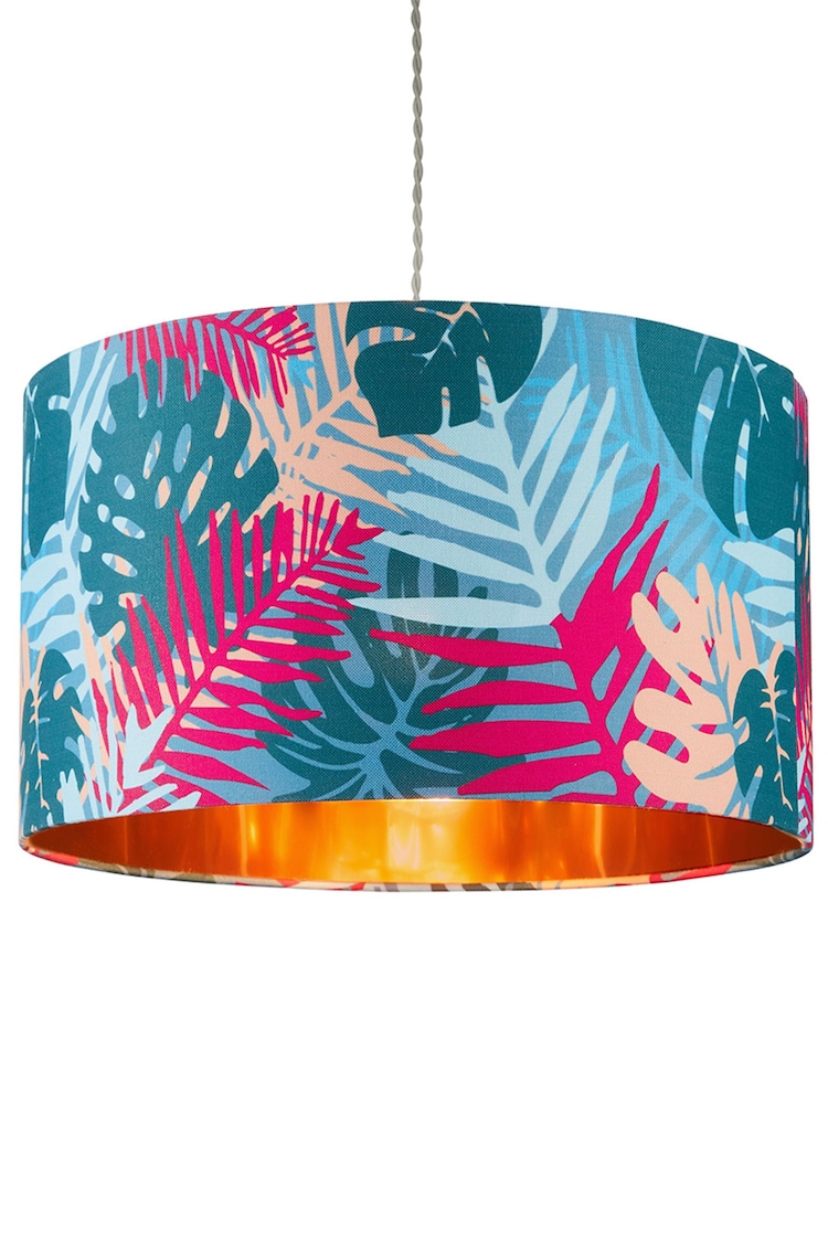 Village At Home Tropical Print 40cm Easy Fit Pendant Shade - Image 2 of 2