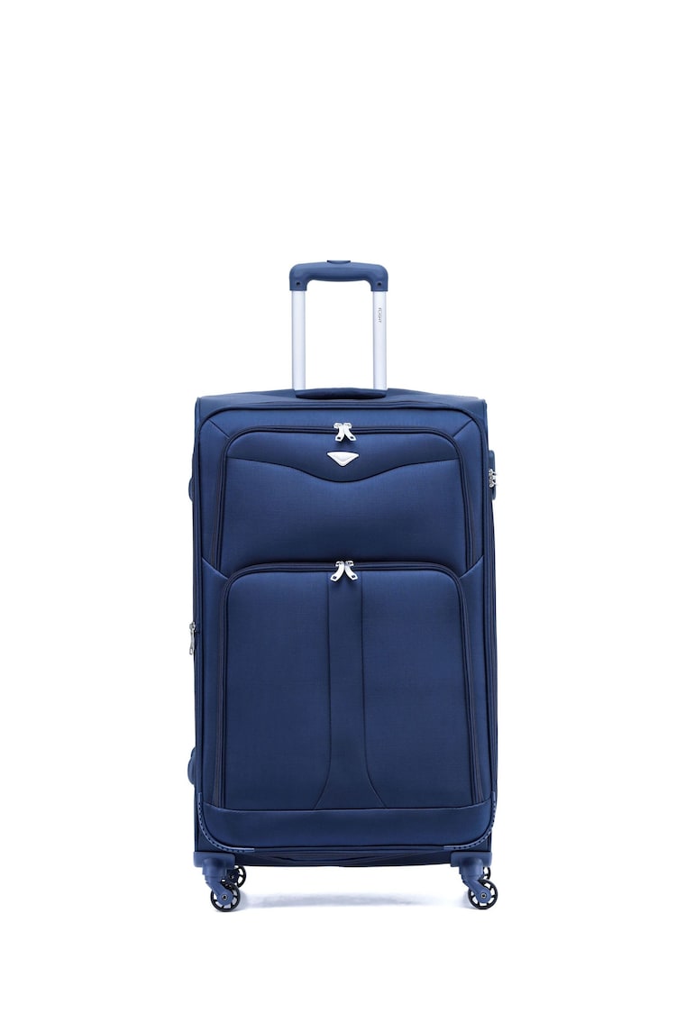 Flight Knight Large Softcase Lightweight Check In Suitcase With 4 Wheels - Image 1 of 7