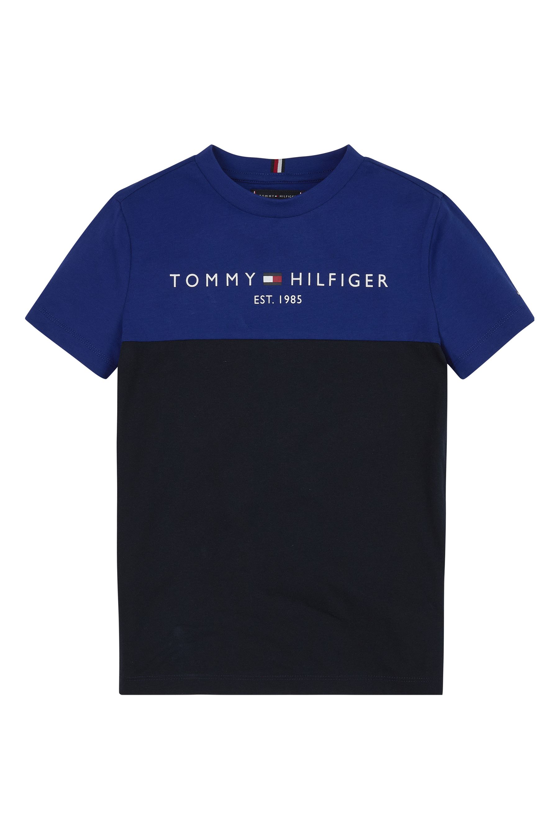 Blue tommy hilfiger shirt top