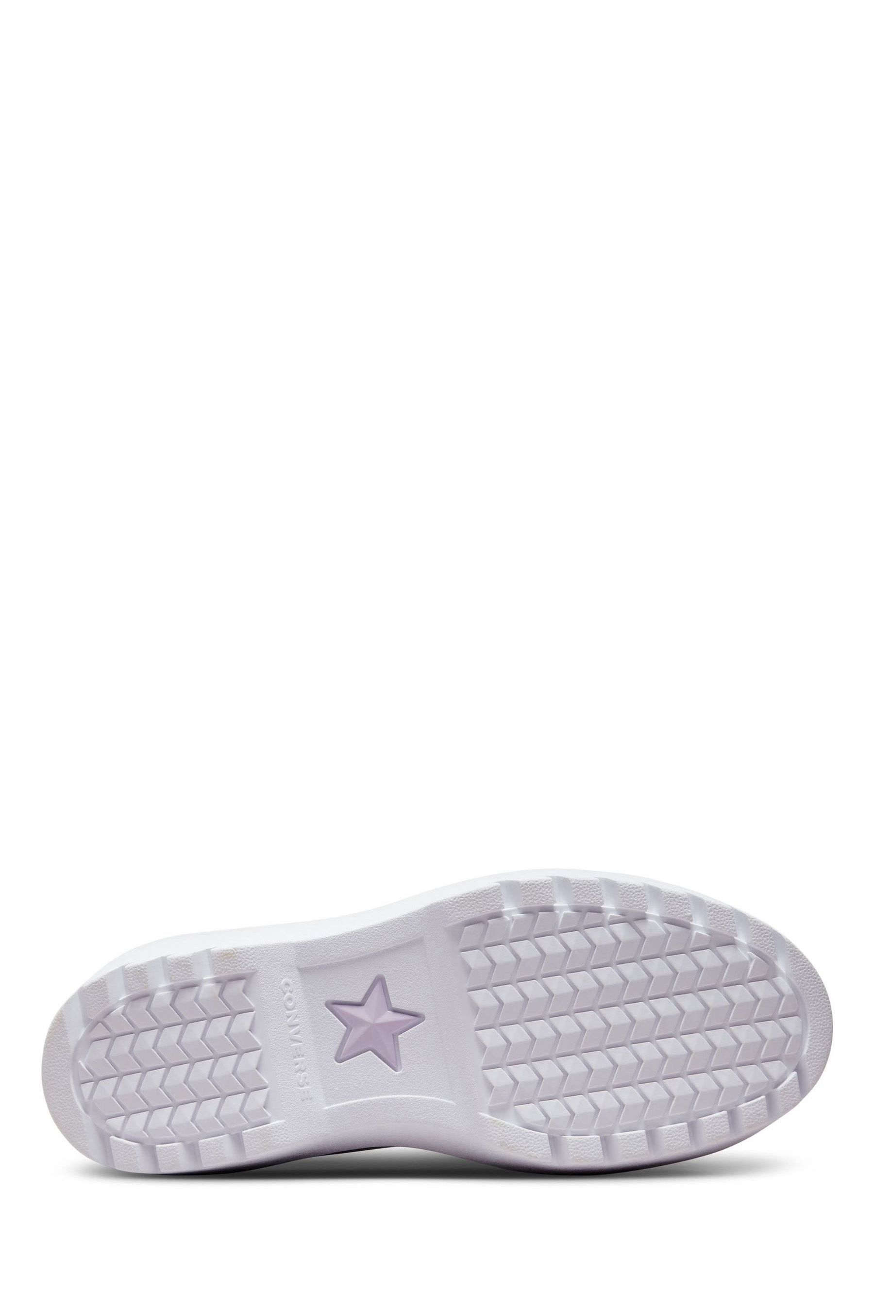 Purple sparkle converse top