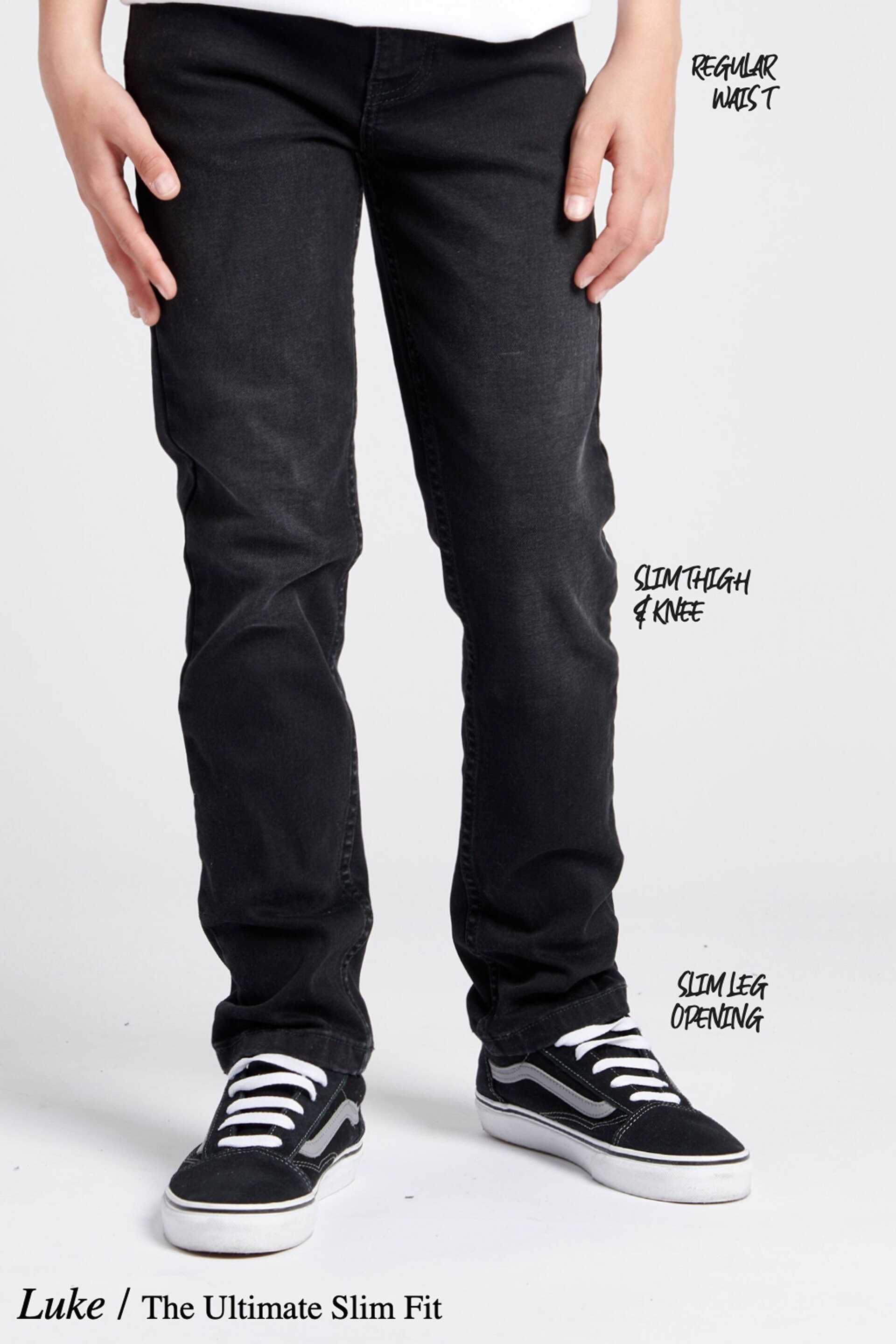 Lee Boys Luke Slim Fit Jeans - Image 5 of 8