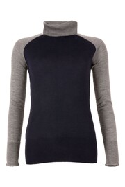 Celtic & Co. Blue Merino Jumper - Image 4 of 4