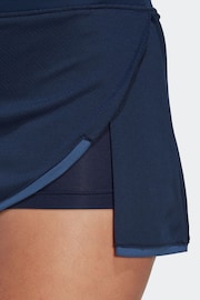 adidas Navy Tennis Club Skirt - Image 4 of 6