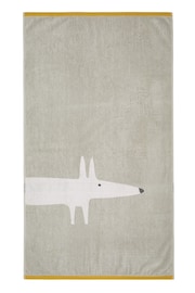 Scion Grey Mr Fox 100% Cotton Towel - Image 2 of 3