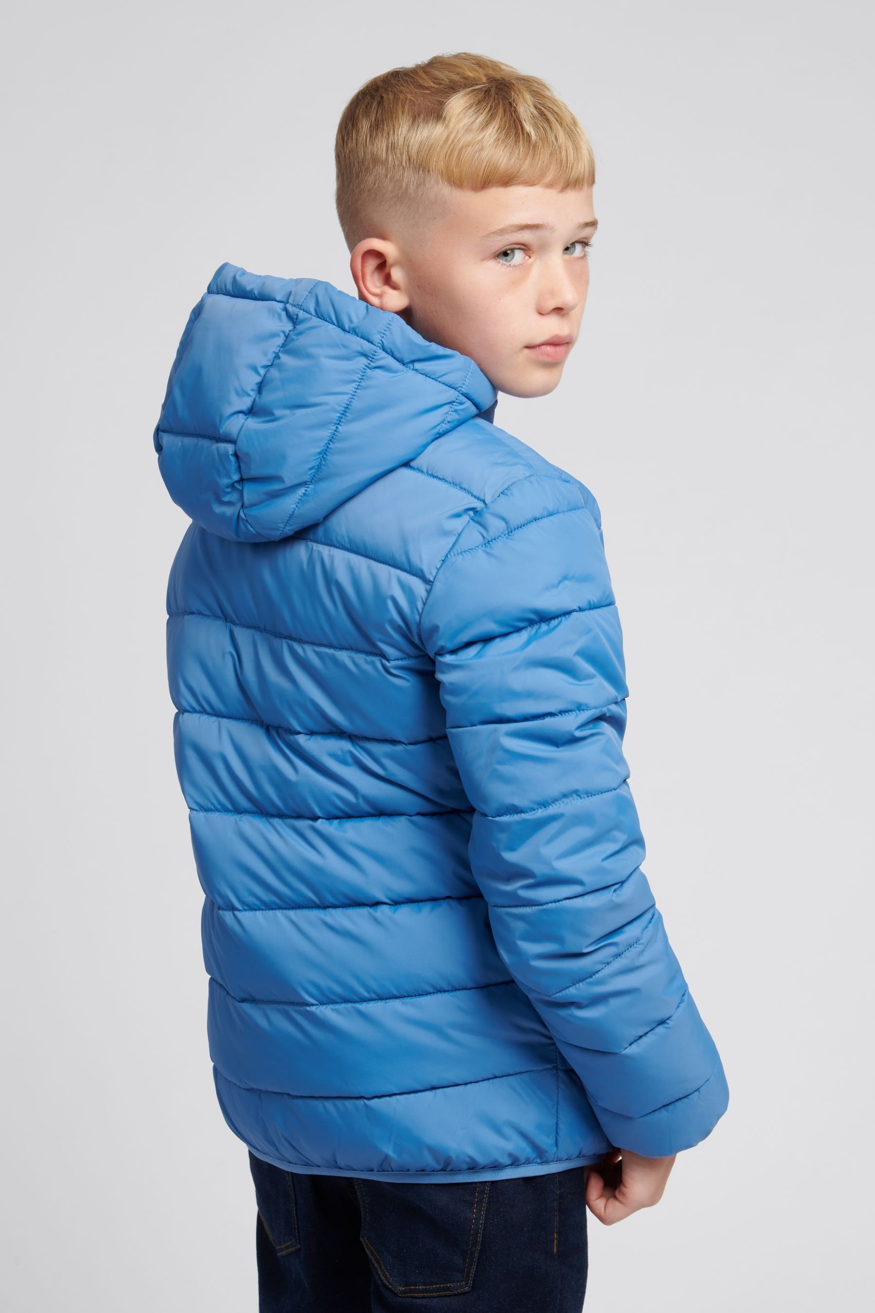 Buy JW Font Padded Puffer Coat from Next Luxembourg