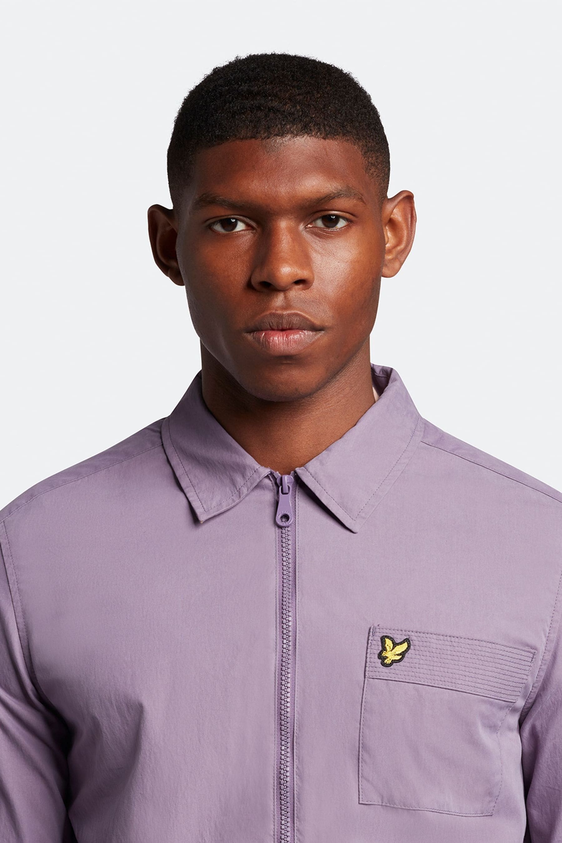 Lyle and scott purple polo 2025