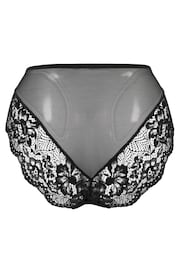 Pour Moi Black High Waist Milan Knickers High Waist Knicker - Image 5 of 5