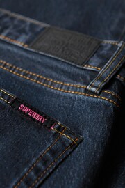 Superdry Blue Mid Rise Slim Flare Jeans - Image 5 of 8