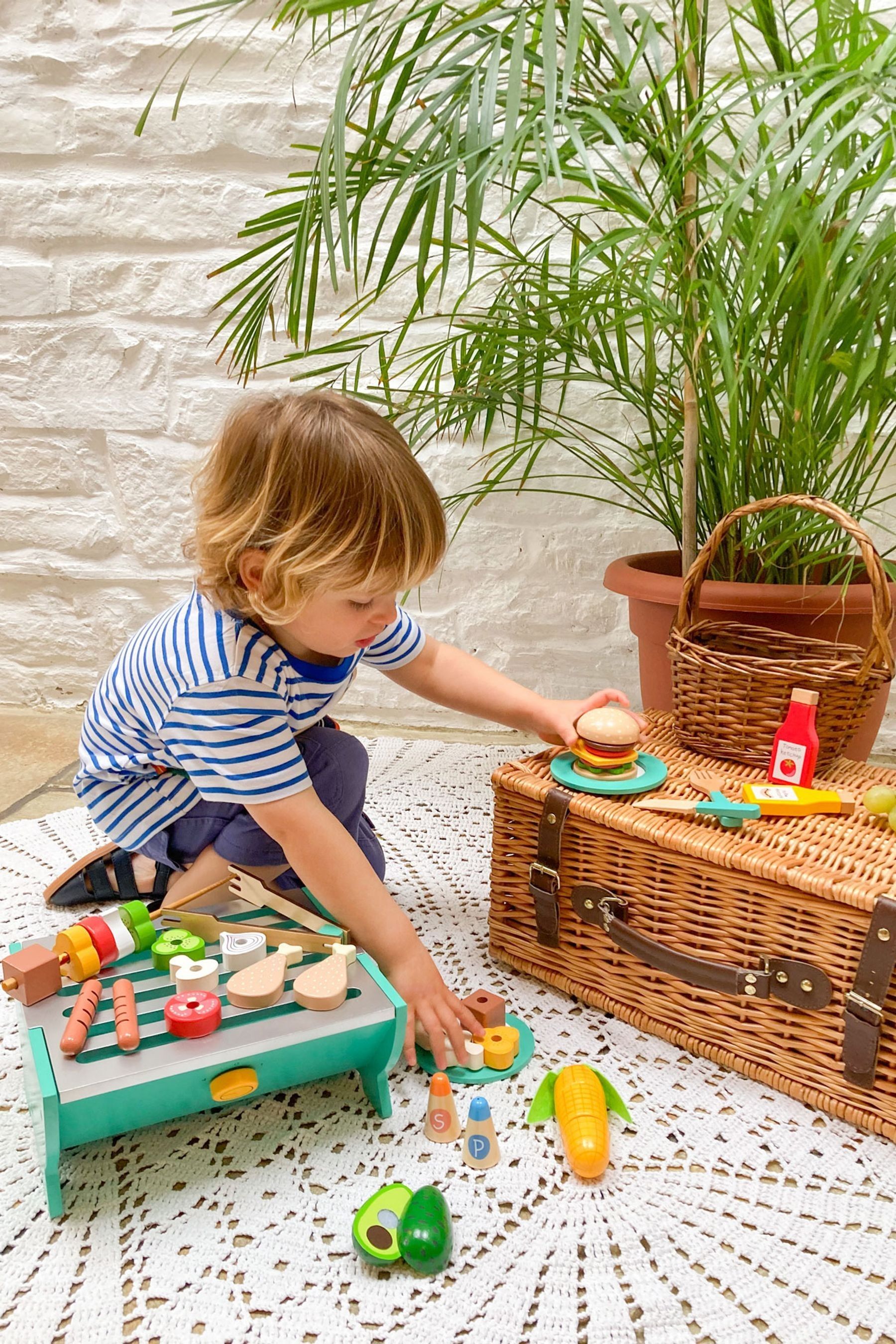 Buy JoJo Maman Bebe Grill Serve BBQ Play Set from the Next UK online shop