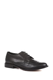 Jones Bootmaker Lidia Black Leather Brogues - Image 2 of 5