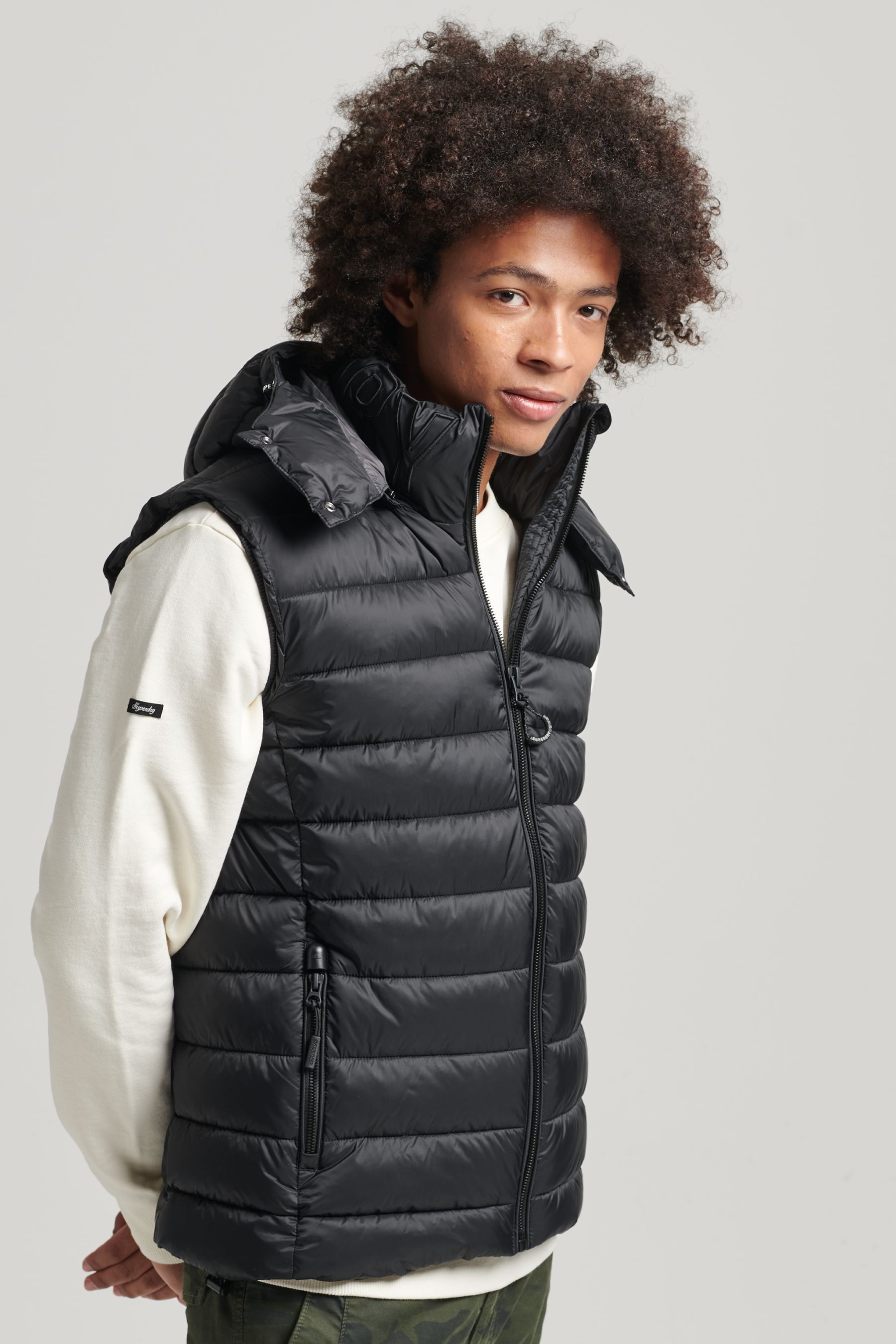 Ladies superdry gilet new arrivals