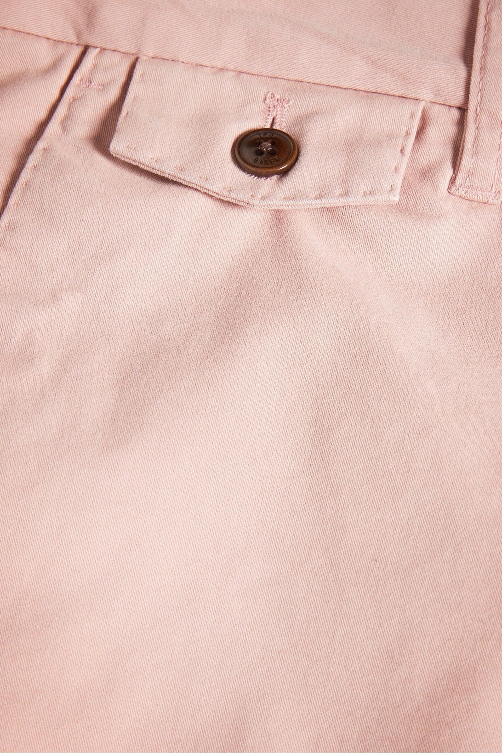 Ted Baker Pink Ashfrd Chino Shorts - Image 5 of 5