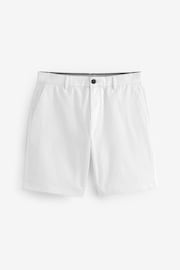 White Straight Fit Stretch Chinos Shorts - Image 5 of 9