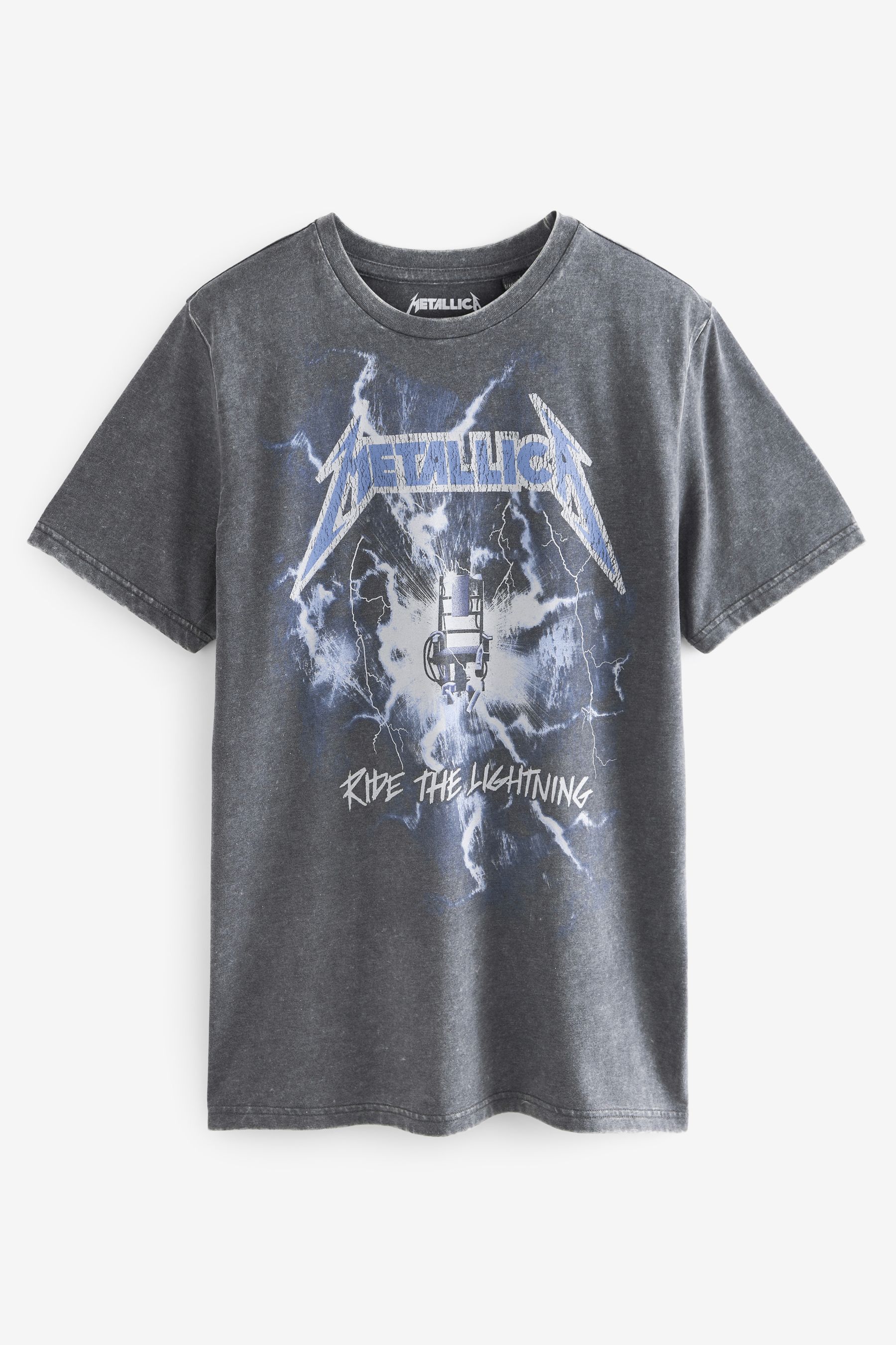 Grey metallica t shirt 2025