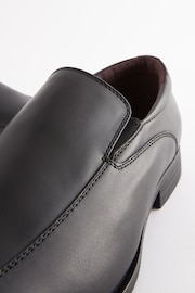 Black Panel Slip-On Shoes - Image 4 of 7