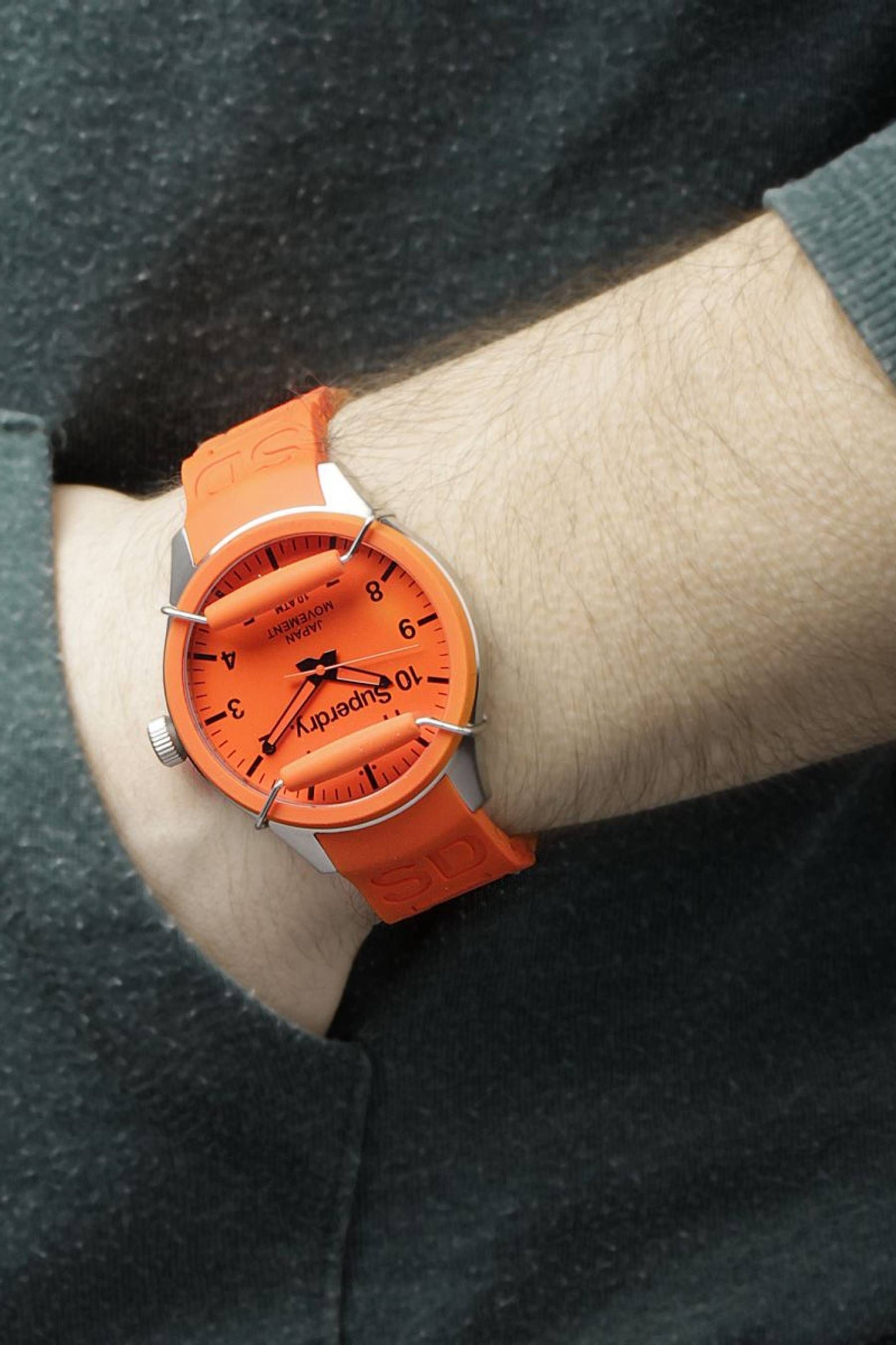 Superdry orange watch online