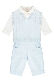 Emile Et  Rose Blue Three-Piece Occasionwear Set - Image 2 of 4