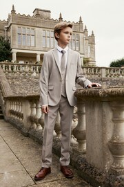 Taupe Brown Suit: Trousers (12mths-16yrs) - Image 2 of 6