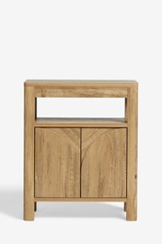 Natural Arches Mango Wood Effect Side Table - Image 4 of 11