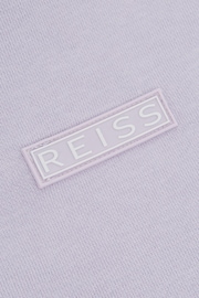 Reiss Lilac Maeve Senior Relaxed Jersey Dress - Image 7 of 7