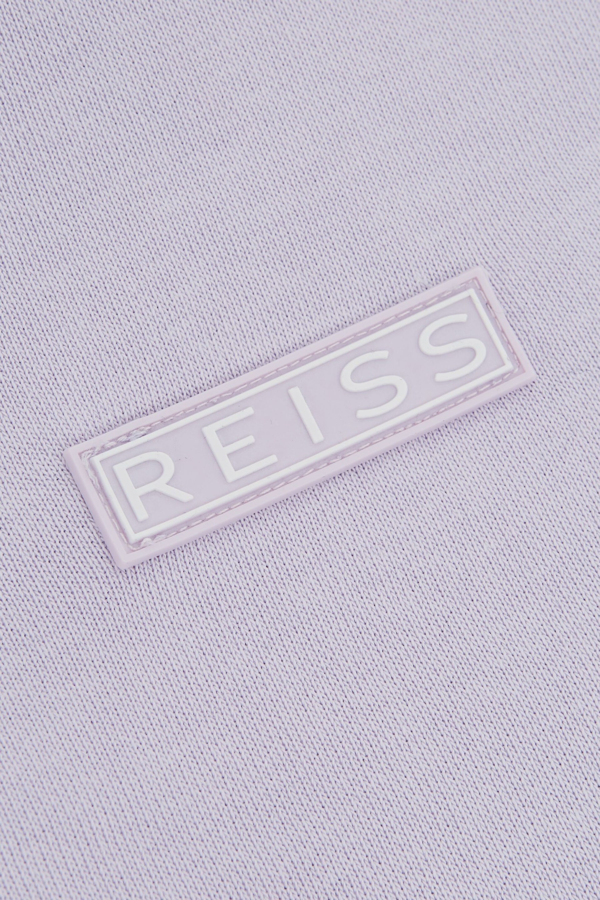 Reiss Lilac Maeve Senior Relaxed Jersey Dress - Image 7 of 7